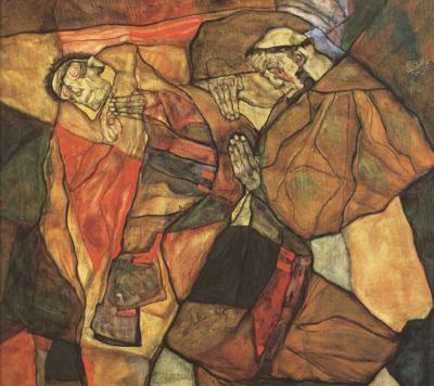 Egon Schiele Agony (mk12) oil painting image